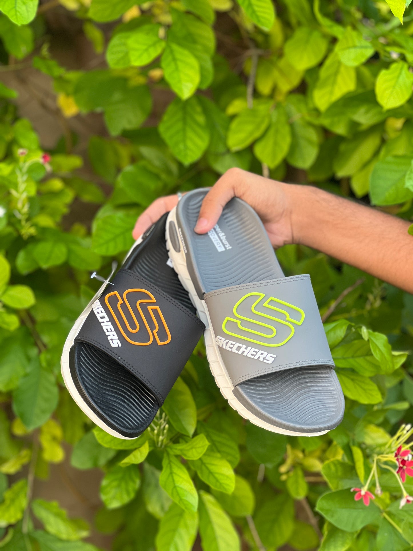 SKECHER RIO SLIDES | BY OLEE